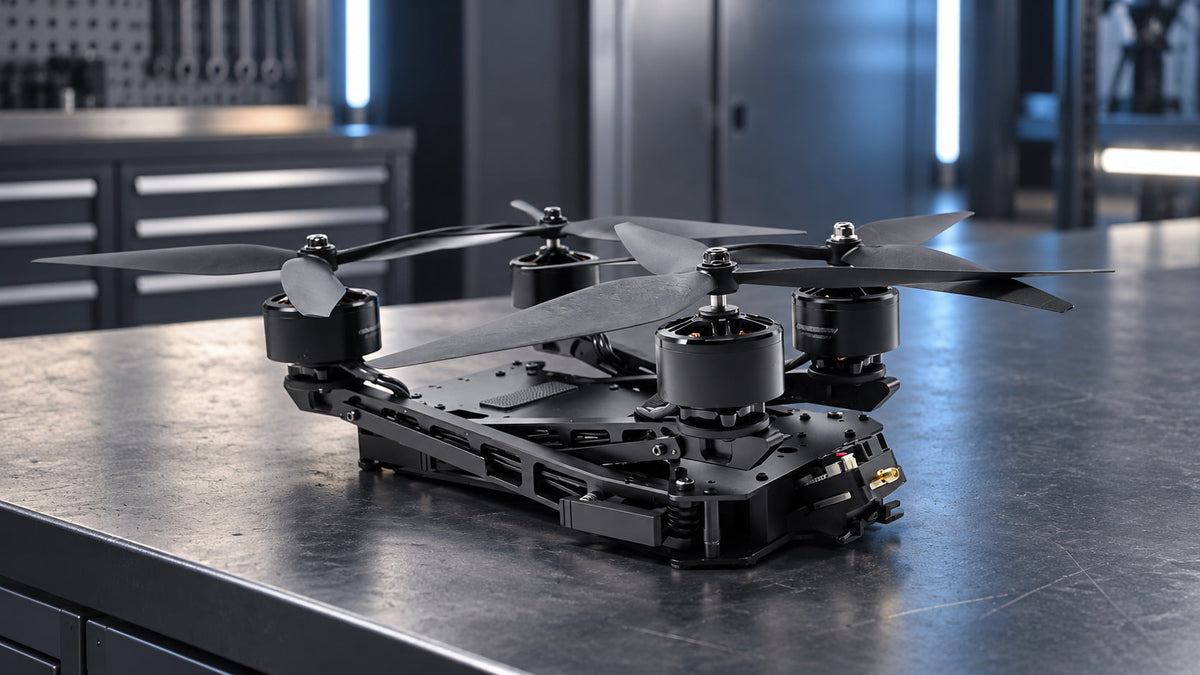 Folding vs Fixed Frames for Commercial FPV Drones