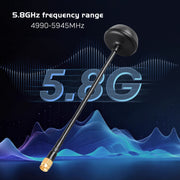 5.8GHz RHCP FPV Antenna | ANT58M 3dBi Circular Polarized UAV Video Transmission Antenna | SMA Connector